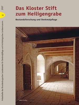 cover image of Das Kloster Stift zum Heiligengrabe